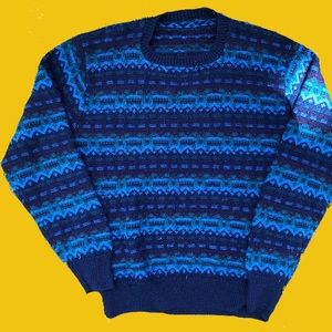 Vintage blue sweater